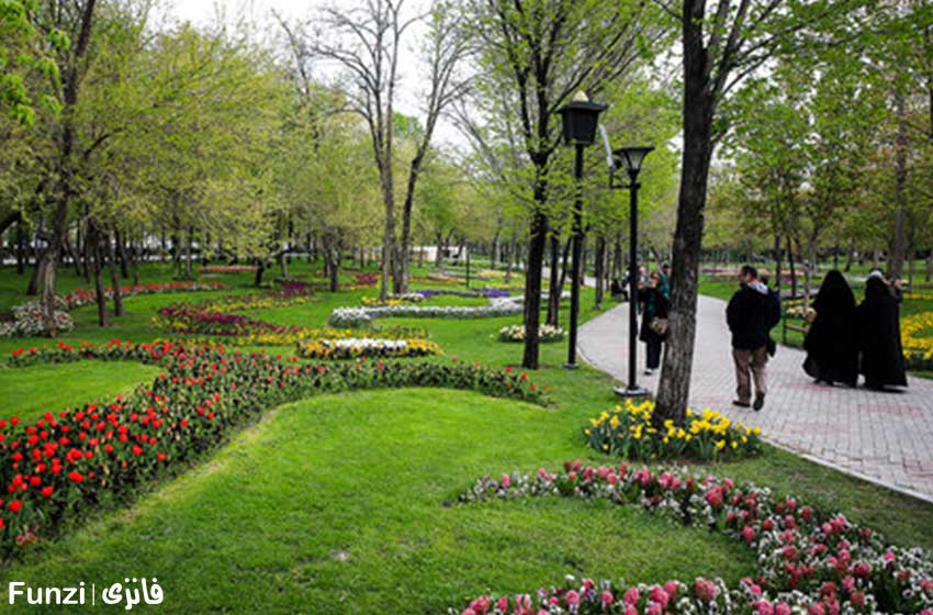 عکاسی در پارک ملت تهران