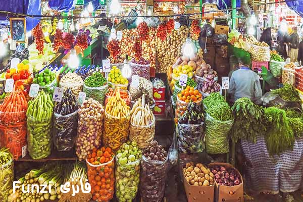 بازار تجریش، یکی از جاهای دیدنی شمال تهران | جاهای دیدنی تهران 