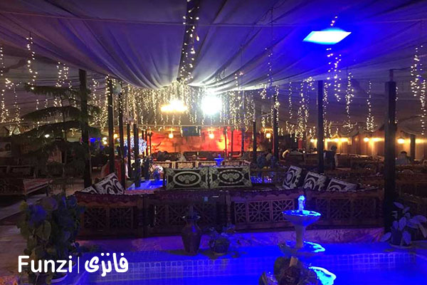 رستوران باغ نور فرحزاد | رستوران فرحزاد