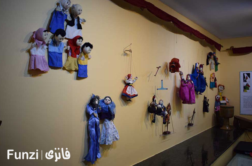 عروسک های نمایشی در موزه کودکی ایرانک