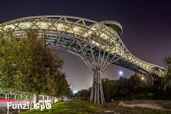 پل طبیعت | جاهای دیدنی تهران