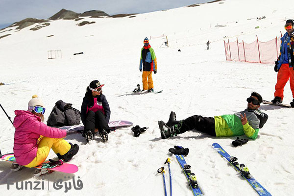 پیست اسکی توچال | جاهای دیدنی تهران در زمستان