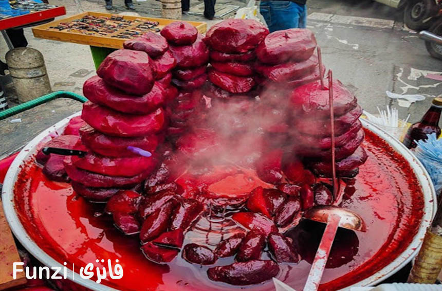شکم گردی در بازار حضرتی تهران
