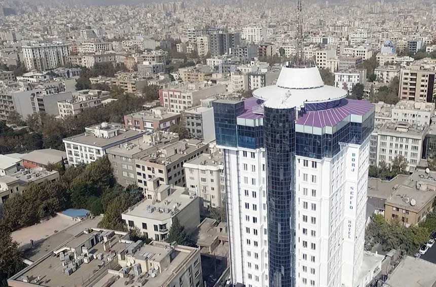 برج سفید پاسداران تهران