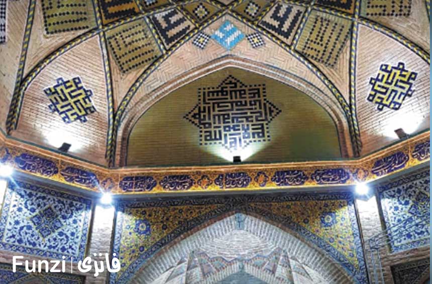 معماری مسجد جامع بازار تهران 