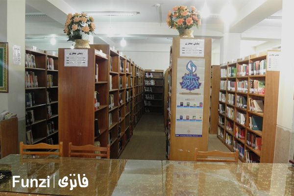 کتابخانه استاد معین منطقه 21 تهران فانزی