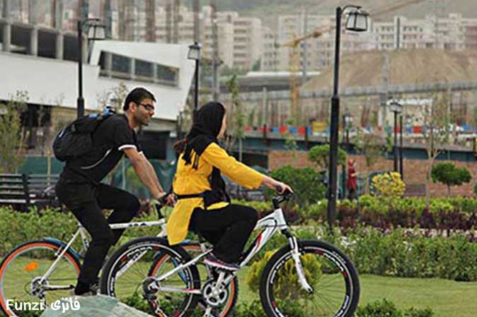 پيستهای دوچرخه سواري تهران
