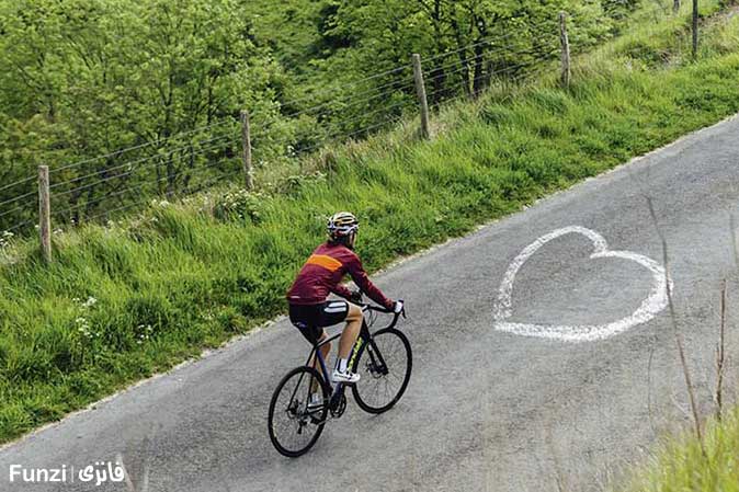 سلامت قلب دوچرخه سواری ورزش