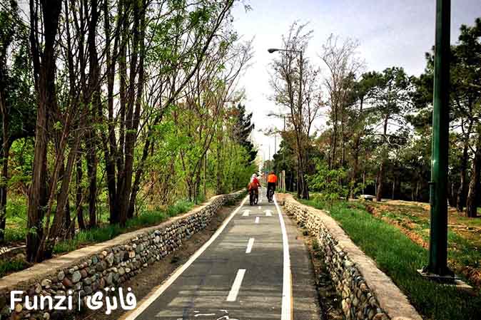 دوچرخه سواری چیتگر | تفریح در تهران