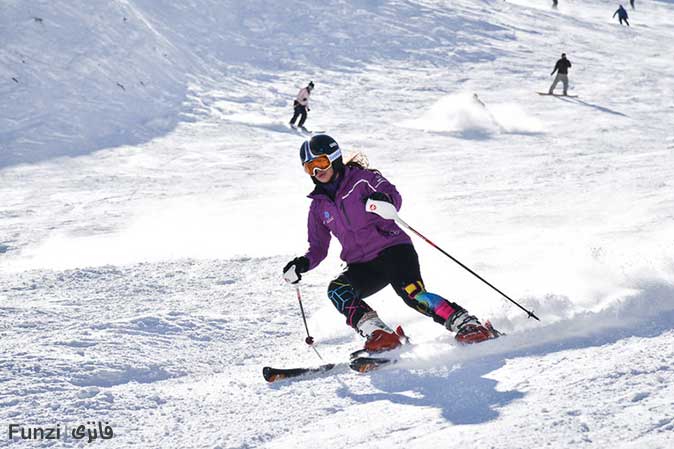 مهمترین پیست اسکی ایران در جدول