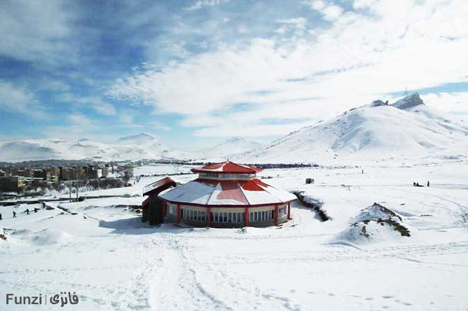 پیست اسکی نسار در کردستان