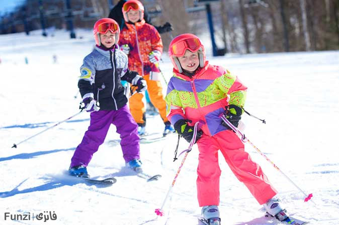 آموزش اسکی برای کودکان
