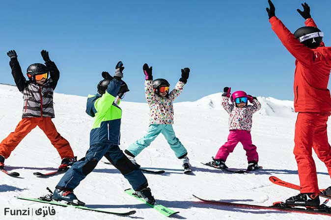 بازی-با-اسکی برای آموزش بهتر اسکی