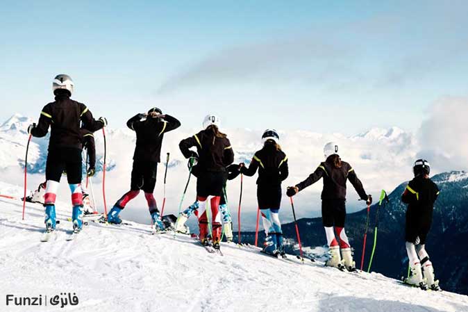 صعود-جناغی در آموزش اسکی آلپاین 2