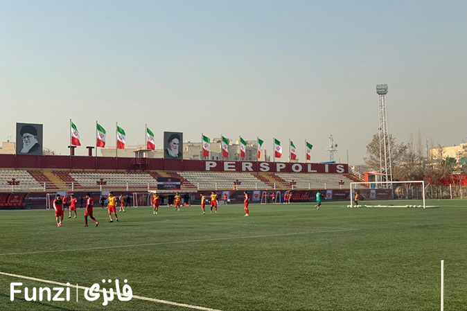 مدرسه فوتبال پرسپولیس تهران درفشی فر